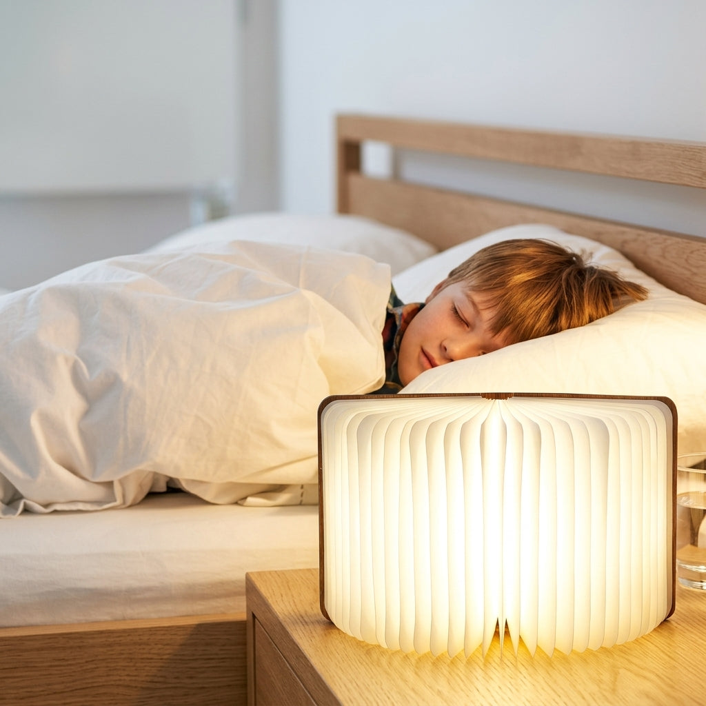 Creative LED Folding Book Light Lamp  Unique Gift for Book Lovers