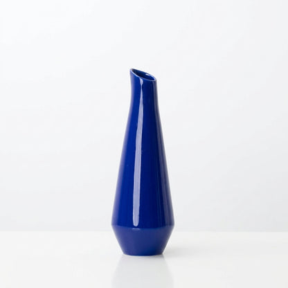 Modern Bright Colored Porcelain Vase  Vibrant Aesthetic Centerpiece