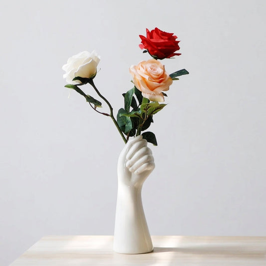 Modern Gibbar Aesthetic Vase  Contemporary Home Decor Centerpiece