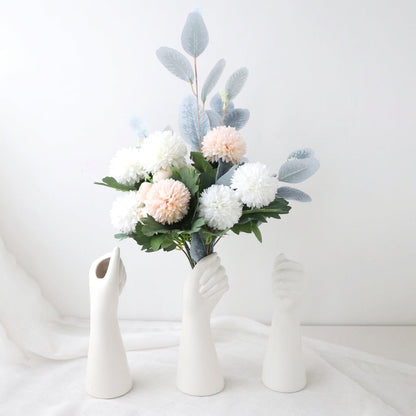 Modern Gibbar Aesthetic Vase  Contemporary Home Decor Centerpiece